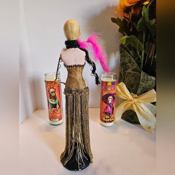 Bundle Hand crafted Catrina Day of the Death celebration dia de muetos candles … - Picture 7 of 12